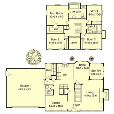 Atkinson Home Floor Plan