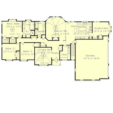 Ashley Home Floor Plan
