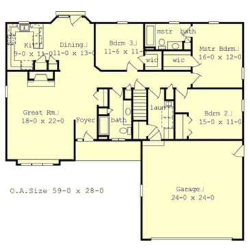 Oakwood Home Floor Plan