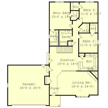 Atkinson Home Floor Plan